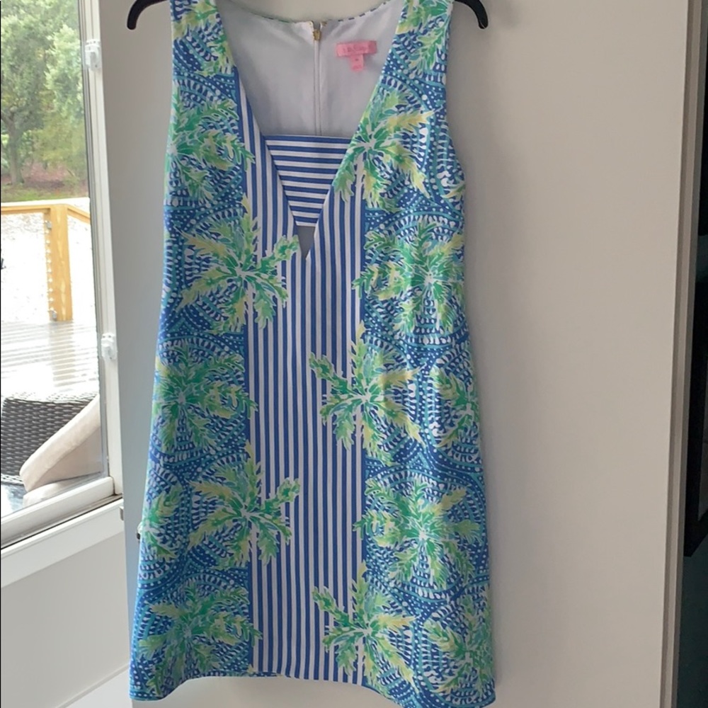Lilly Pulitzer palm dress